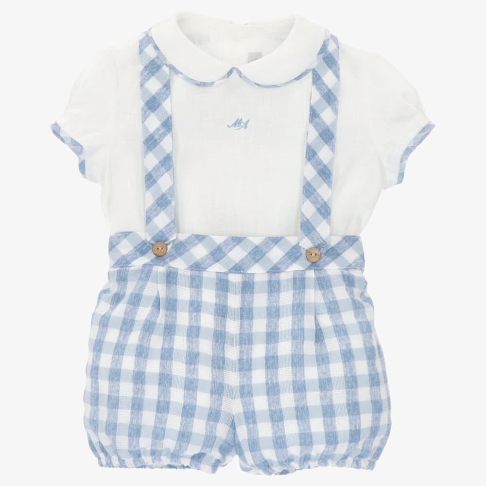 Conjunto de tela de niño Bluish