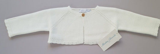 Cardigan de punto corto Azzurro