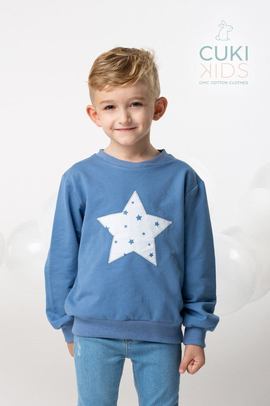 Sudadera niño Colección blue