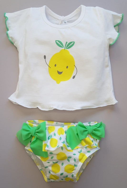 Conjunto Braguita limones