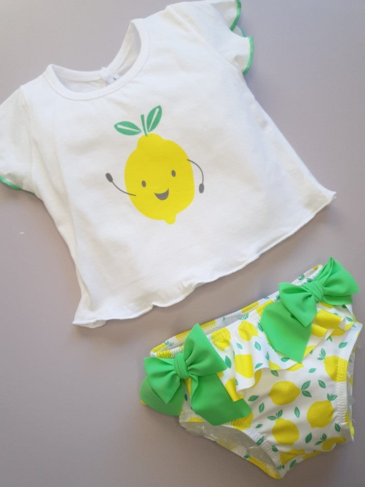 Conjunto Braguita limones