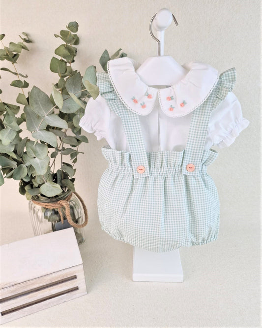 Conjunto peto y camisa Butterfly