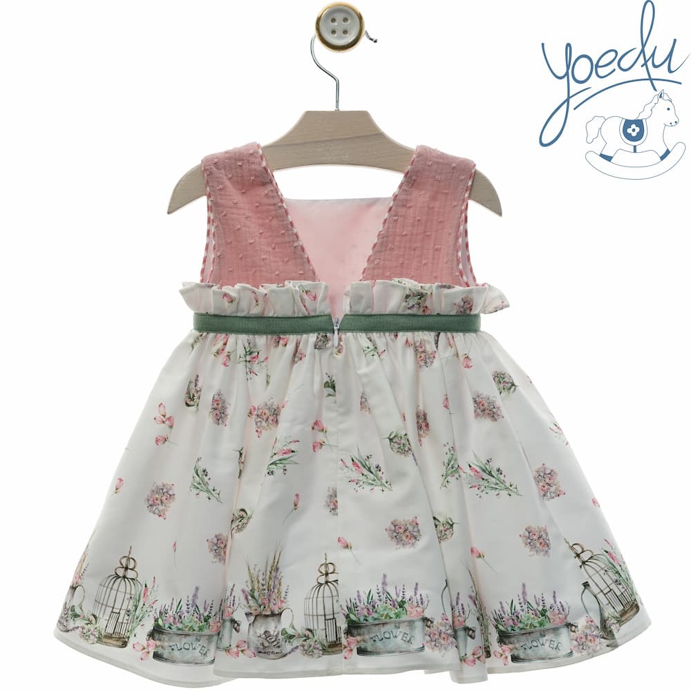 Vestido infantil Familia Julia flores