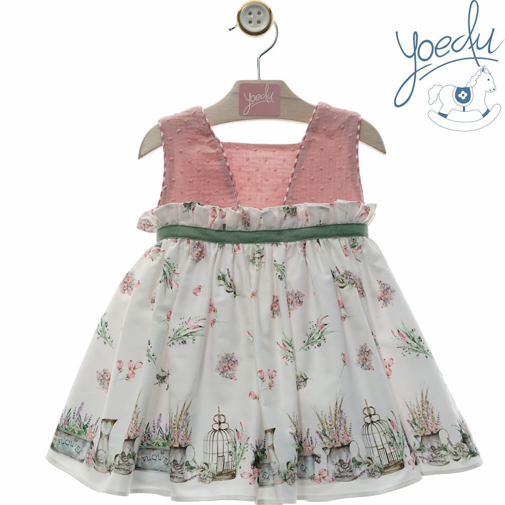 Vestido infantil Familia Julia flores