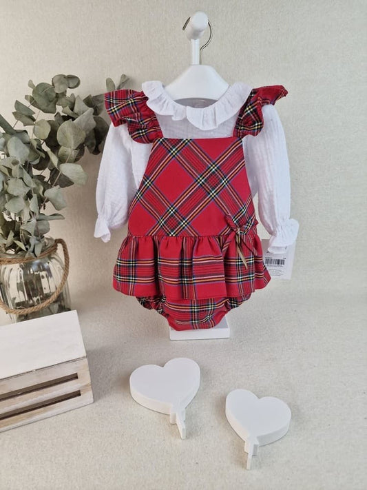 Conjunto bebe con tirantes Esperanza – El armario de Marieta